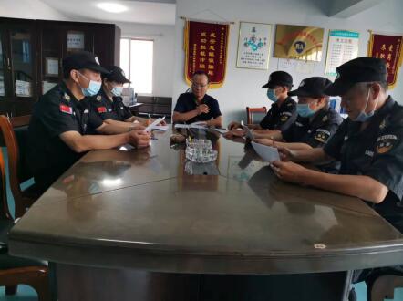戎安公司義務(wù)巡邏開展反電詐、防溺水宣傳活動